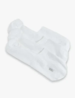 3 Pack Logo Cotton Rich Invisible Socks