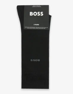 2 Pack Logo Cotton Rich Socks
