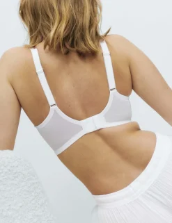 2 Pack Mesh Extra Support Bras (F-J)