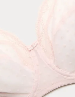 2 Pack Mesh Extra Support Bras (F-J)