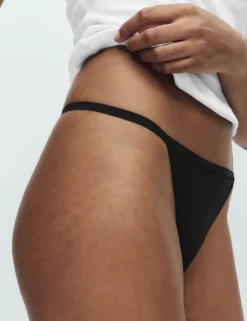 7 Pack Microfibre G-String Thongs