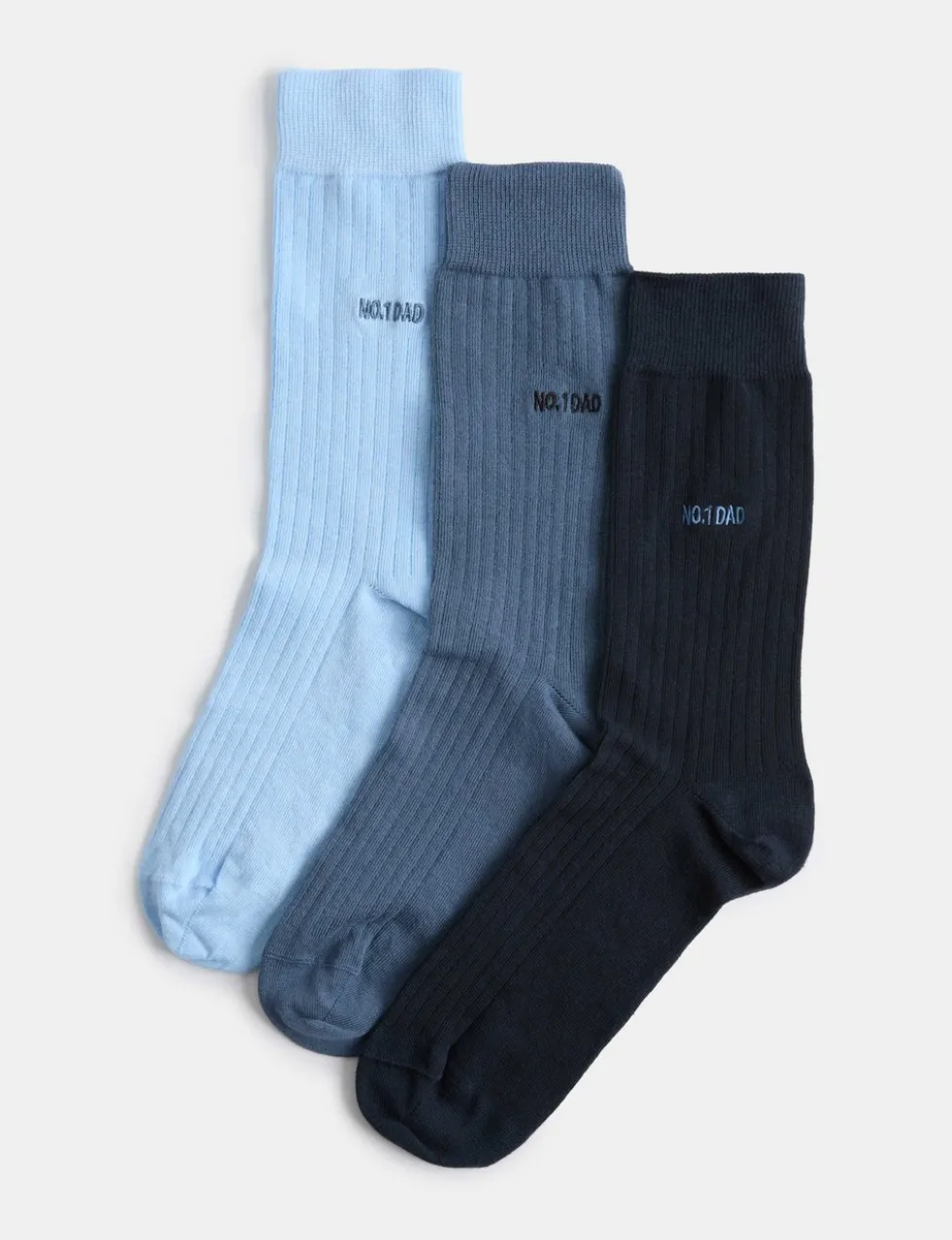 3 Pack No1 Dad Cotton Rich Socks