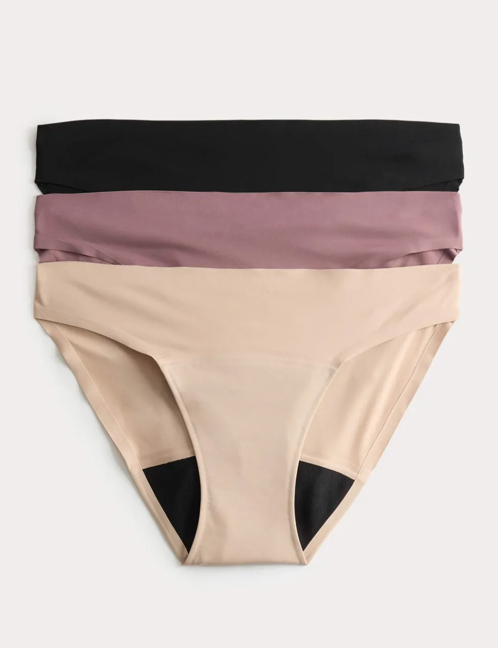 3 Pack No VPL Period Bikini Knickers