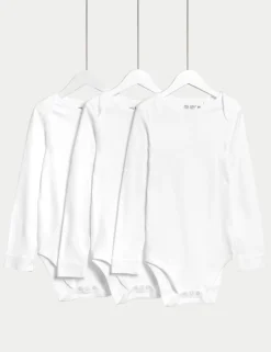 3 Pack Pure Cotton Adaptive Bodysuits (3-16 Yrs)