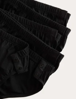 5 Pack Pure Cotton Adaptive Popper Briefs (2-16 Yrs)