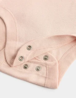 5 Pack Pure Cotton Bodysuits (7lbs-3 Yrs)