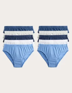 10 Pack Pure Cotton Briefs (2-14 Yrs)