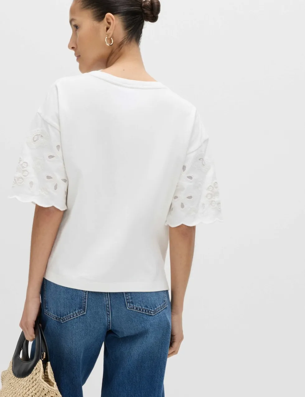 2 Pack Pure Cotton Broderie Tops