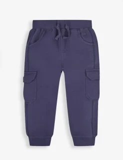 2 Pack Pure Cotton Cargo Joggers (6 Mths-9 Yrs)