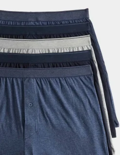 5 Pack Pure Cotton Cool & Fresh™ Jersey Boxers