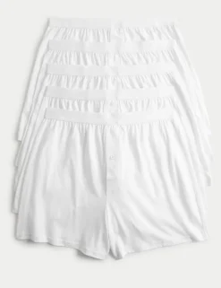 5 Pack Pure Cotton Cool & Fresh™ Jersey Boxers