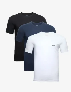 3 Pack Pure Cotton Crew Neck T-Shirts