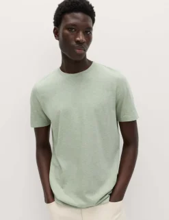 5 Pack Pure Cotton Crew Neck T-Shirts