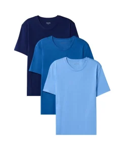 3 Pack Pure Cotton Crew Neck T-Shirt