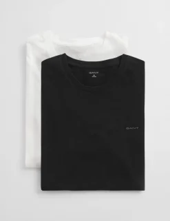 2 Pack Pure Cotton Crew Neck T-Shirts