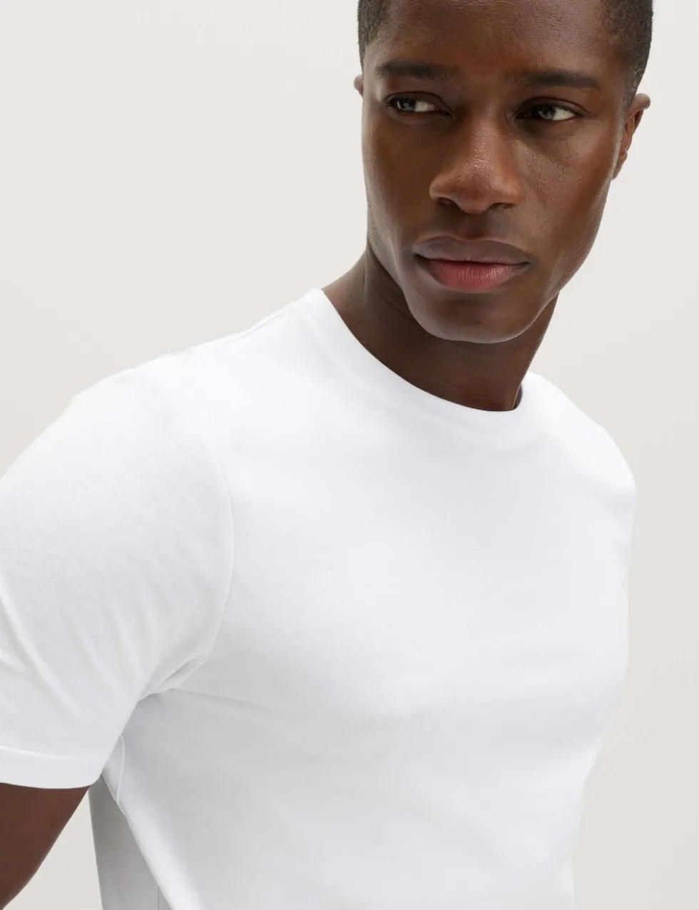 3 Pack Pure Cotton Crew Neck T-Shirts