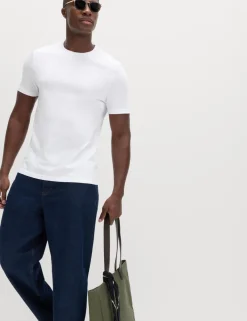 3 Pack Pure Cotton Crew Neck T-Shirts