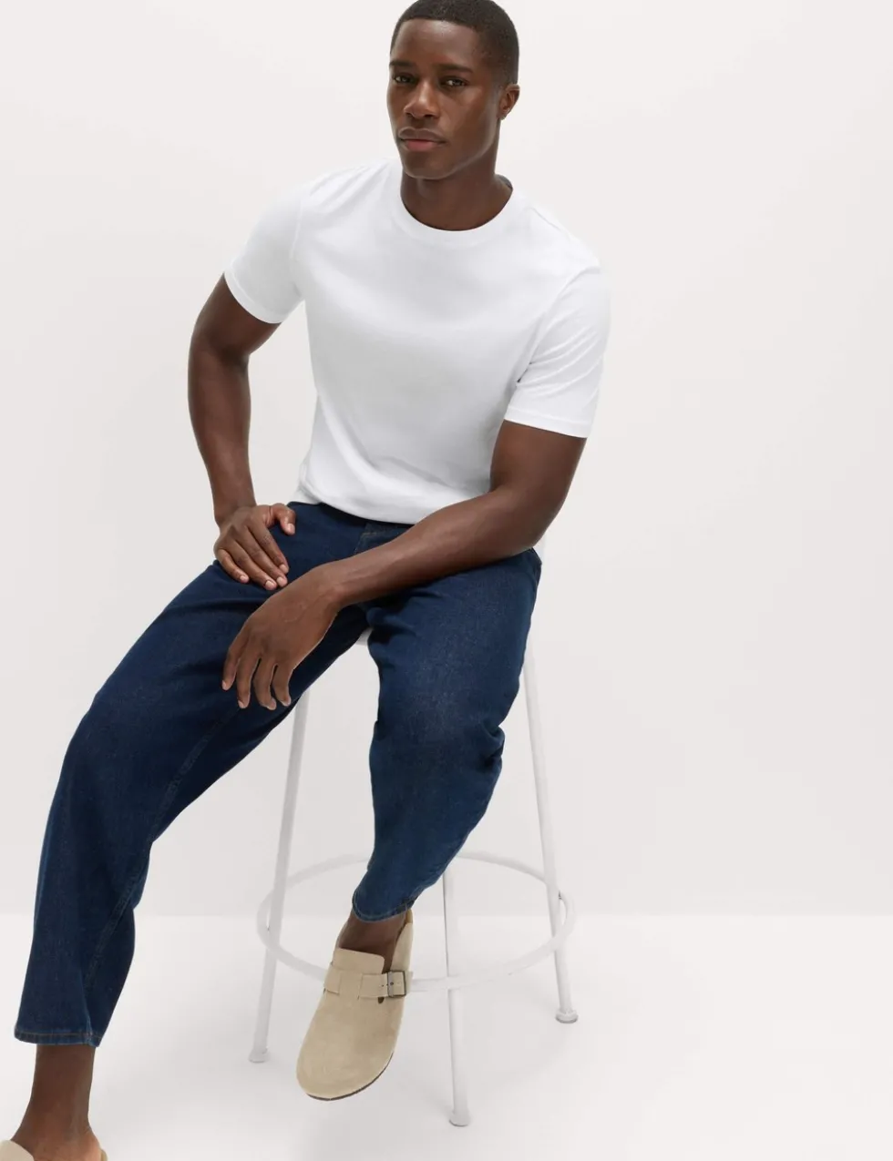 3 Pack Pure Cotton Crew Neck T-Shirts