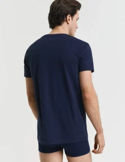2 Pack Pure Cotton Crew Neck T-Shirts