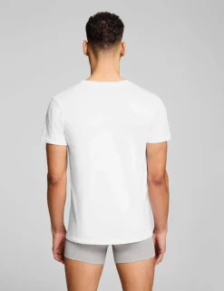 2 Pack Pure Cotton Crew Neck T-Shirt