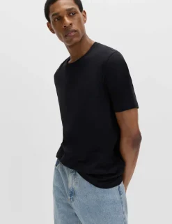 3 Pack Pure Cotton Crew Neck T-Shirts