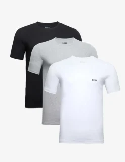 3 Pack Pure Cotton Crew Neck T-Shirts