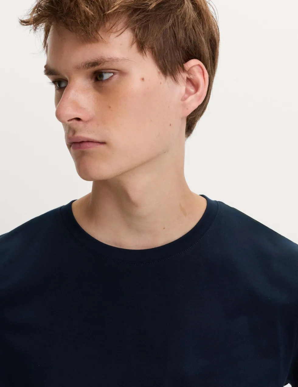 5 Pack Pure Cotton Crew Neck T-Shirts