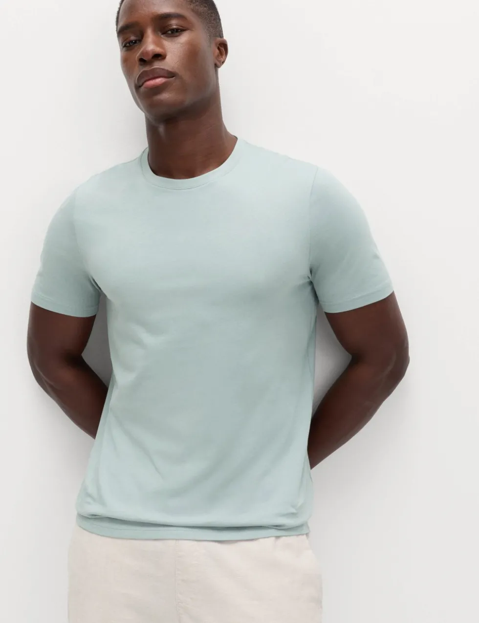5 Pack Pure Cotton Crew Neck T-Shirts