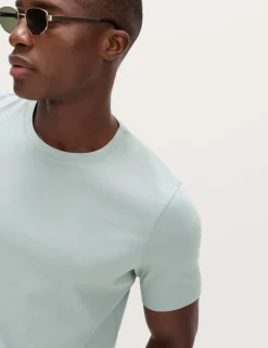 5 Pack Pure Cotton Crew Neck T-Shirts