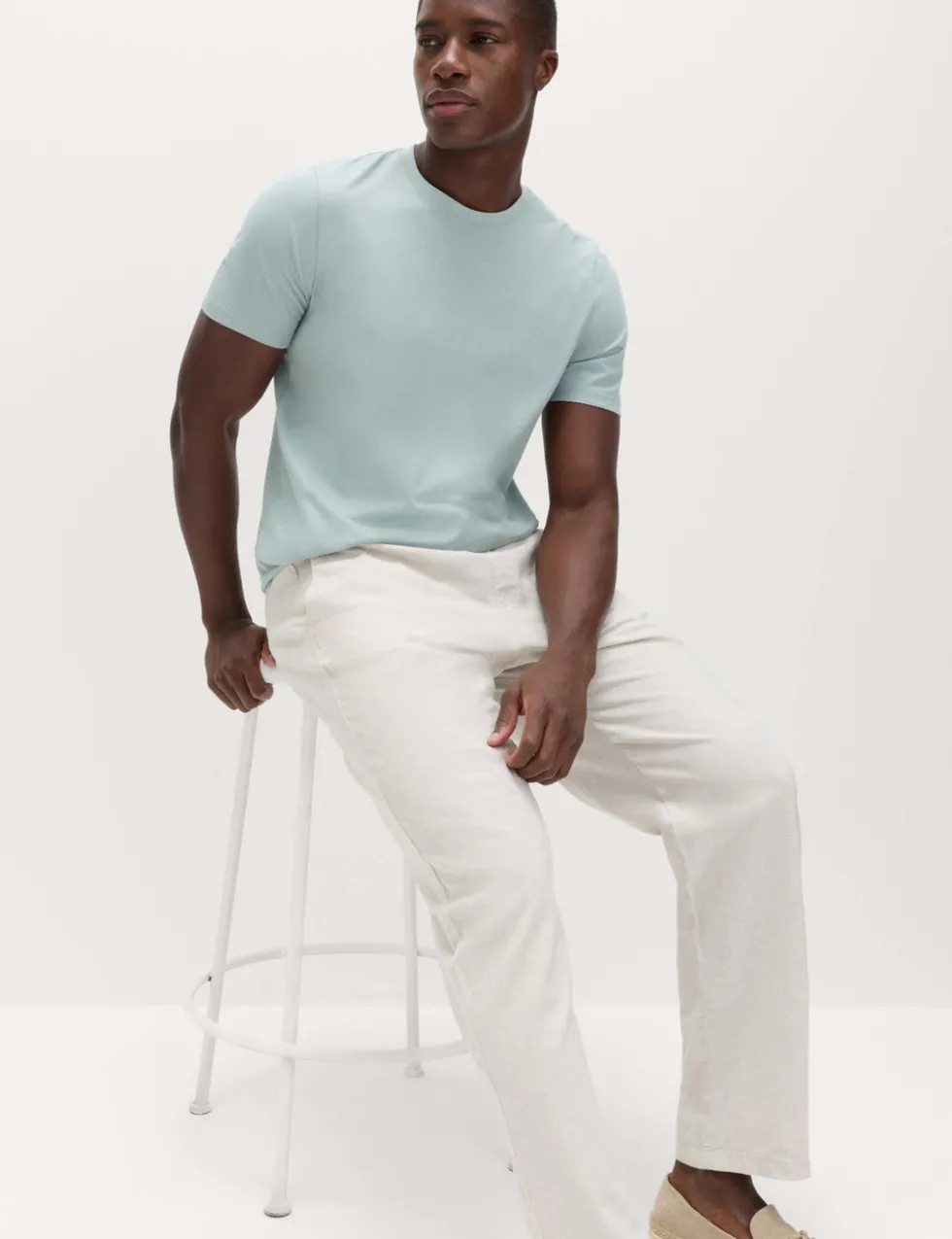 5 Pack Pure Cotton Crew Neck T-Shirts