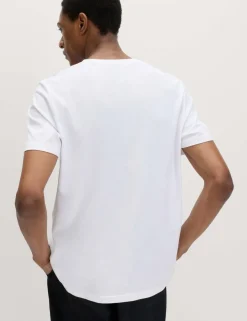7 Pack Pure Cotton Crew Neck T-Shirts
