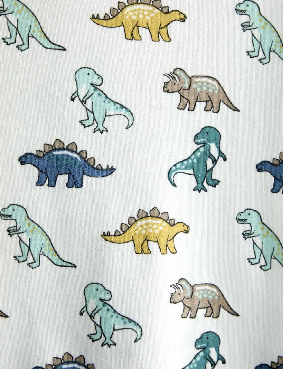 2 Pack Pure Cotton Dinosaur Pyjamas (12 Mths - 6 Yrs)