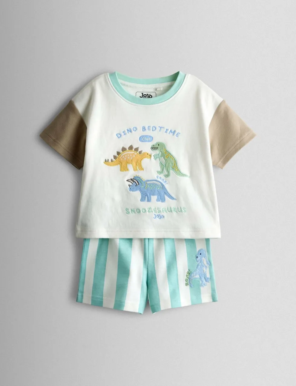 2 Pack Pure Cotton Dinosaur Pyjamas (12 Mths - 6 Yrs)