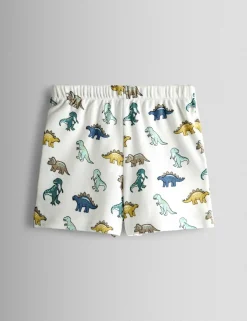 2 Pack Pure Cotton Dinosaur Pyjamas (12 Mths - 6 Yrs)