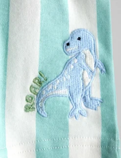 2 Pack Pure Cotton Dinosaur Pyjamas (12 Mths - 6 Yrs)