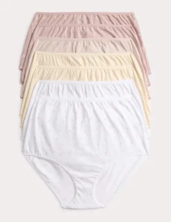 7 Pack Pure Cotton Full Briefs