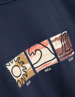 3 Pack Pure Cotton Graphic T-Shirts (6-16 Yrs)