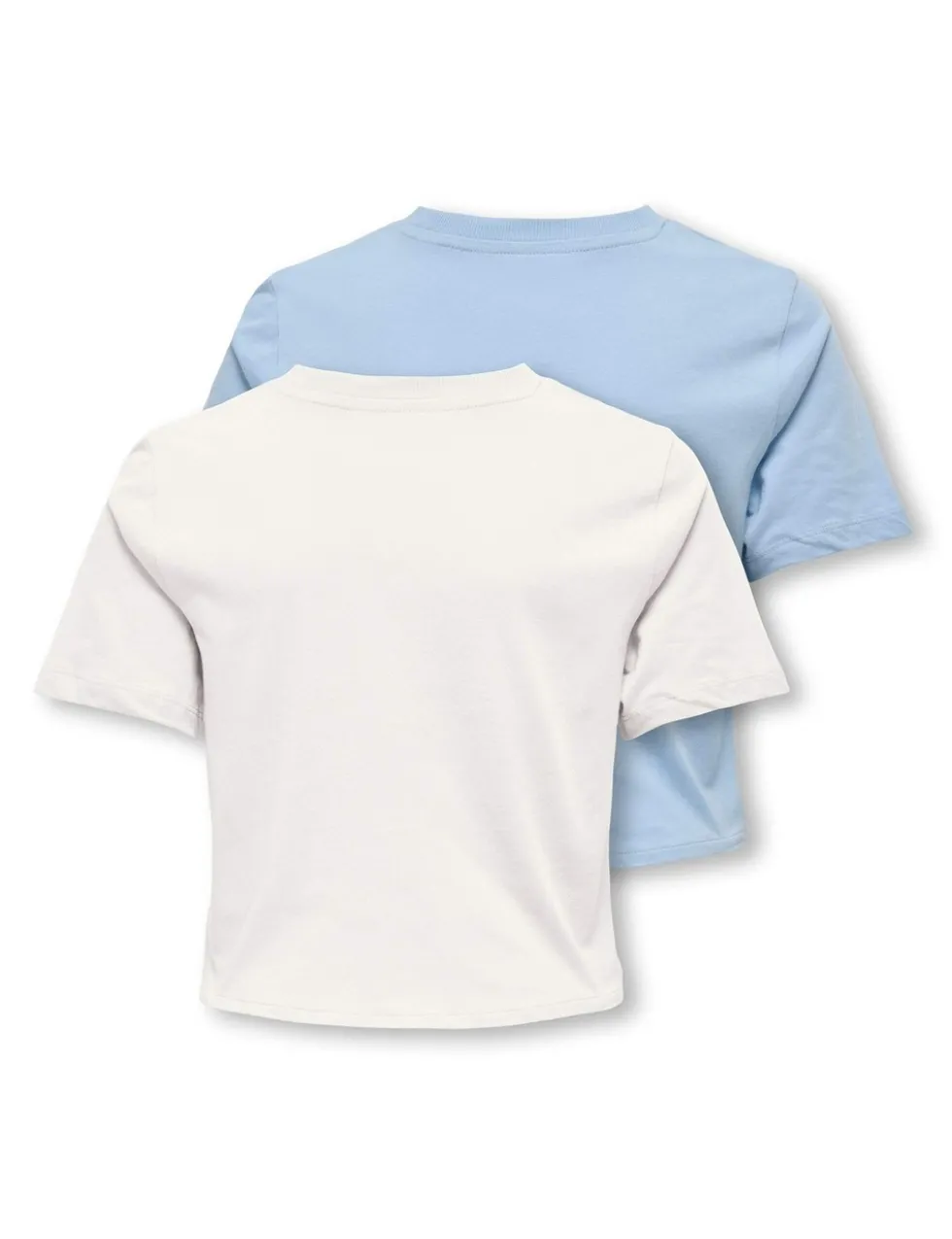 2 Pack Pure Cotton Knot Hem T-Shirts (7-14 Yrs)