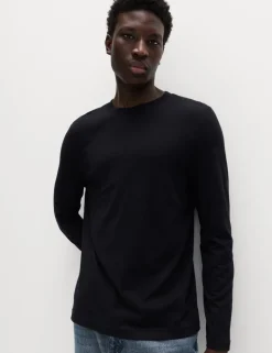 2 Pack Pure Cotton Long Sleeve T-Shirts