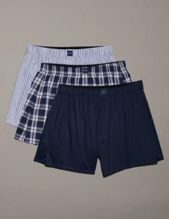 3 Pack Pure Cotton Pattern Boxers