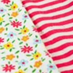 2 Pack Pure Cotton Pointelle T-Shirts (1-12 Yrs)