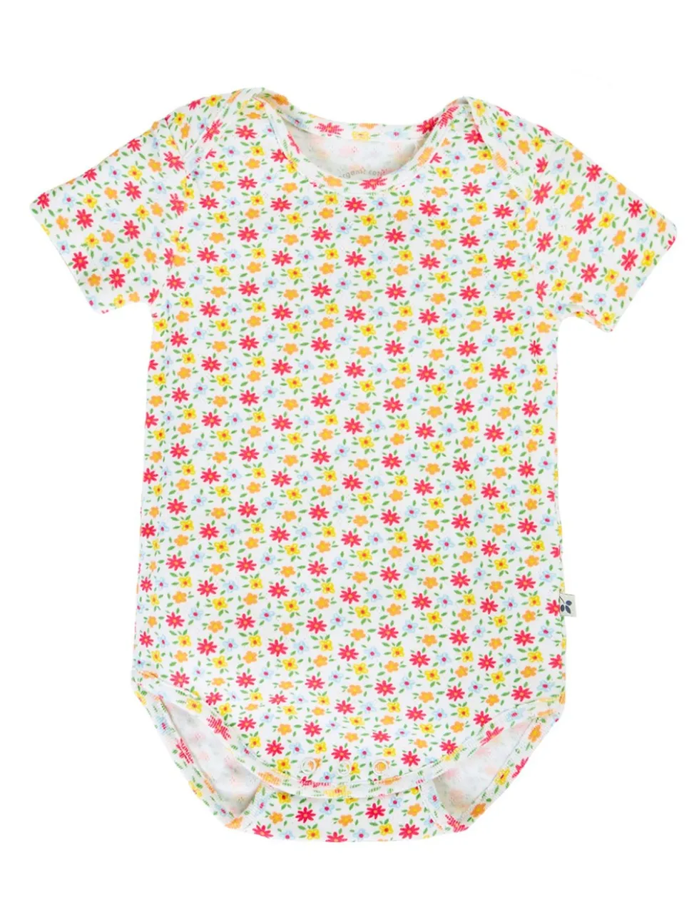 2 Pack Pure Cotton Pointelle Bodysuits (7lbs-24 Mths)