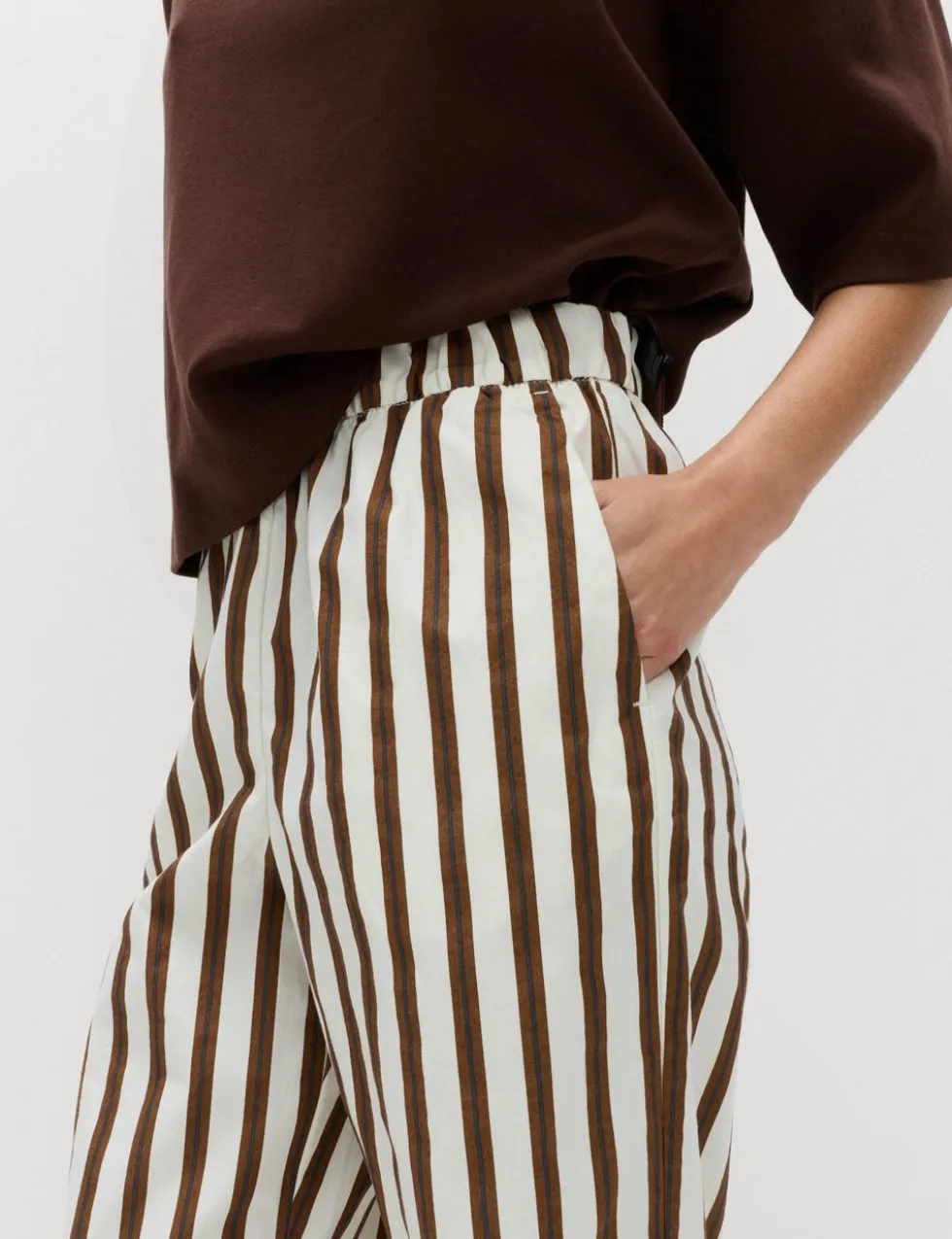 2 Pack Pure Cotton Poplin Straight Leg Trousers