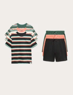 3 Pack Pure Cotton Pyjama Sets (6-16 Yrs)