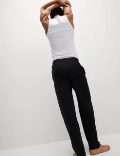 2 Pack Pure Cotton Pyjama Bottoms