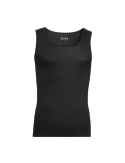 3 Pack Pure Cotton Ribbed Tank Tops