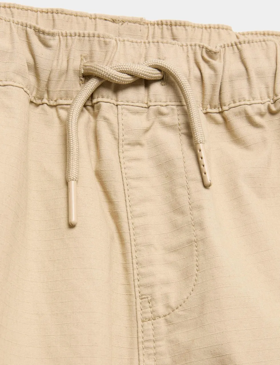 2 Pack Pure Cotton Ripstop Trousers (6-16 Yrs)