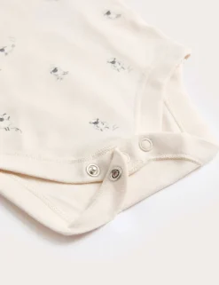 7 Pack Pure Cotton Sheep Bodysuits (5lbs-3 Yrs)