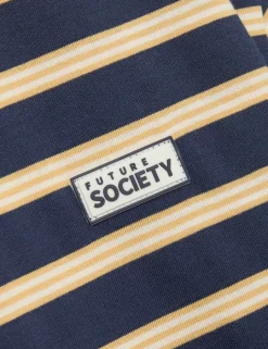2 Pack Pure Cotton Striped T-Shirts (6-16 Yrs)