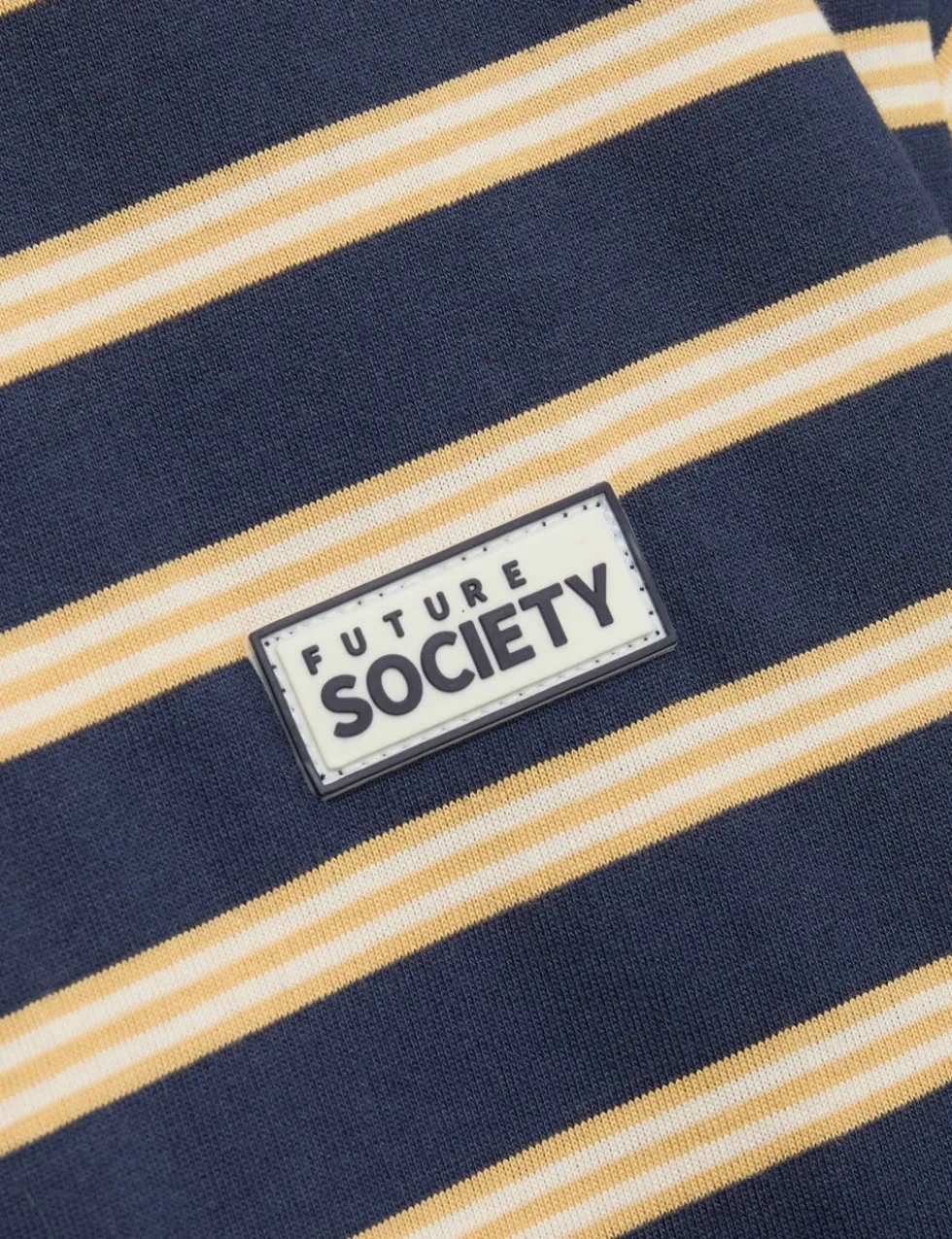 2 Pack Pure Cotton Striped T-Shirts (6-16 Yrs)